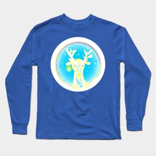 No Text and Plain Bright Colors Version - Believer's World with Resident Woppo Long Sleeve T-Shirt